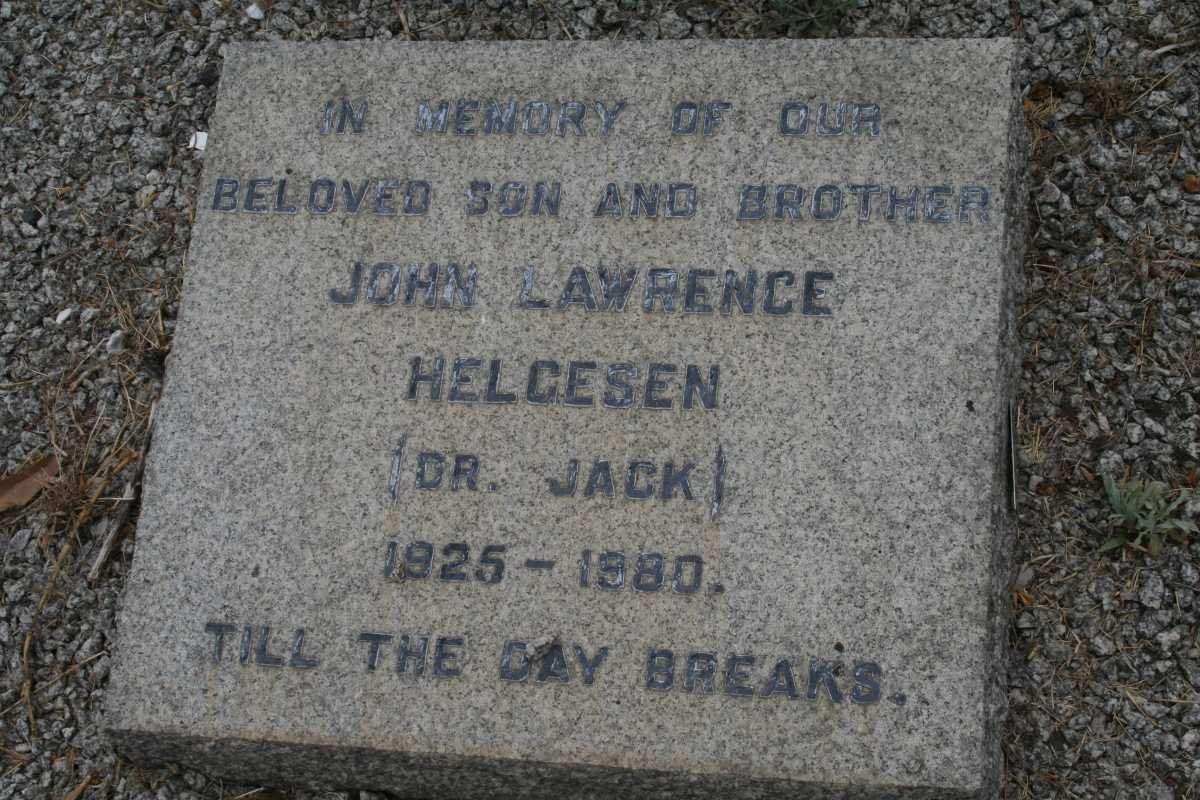 HELGESEN John Lawrence 1925-1980
