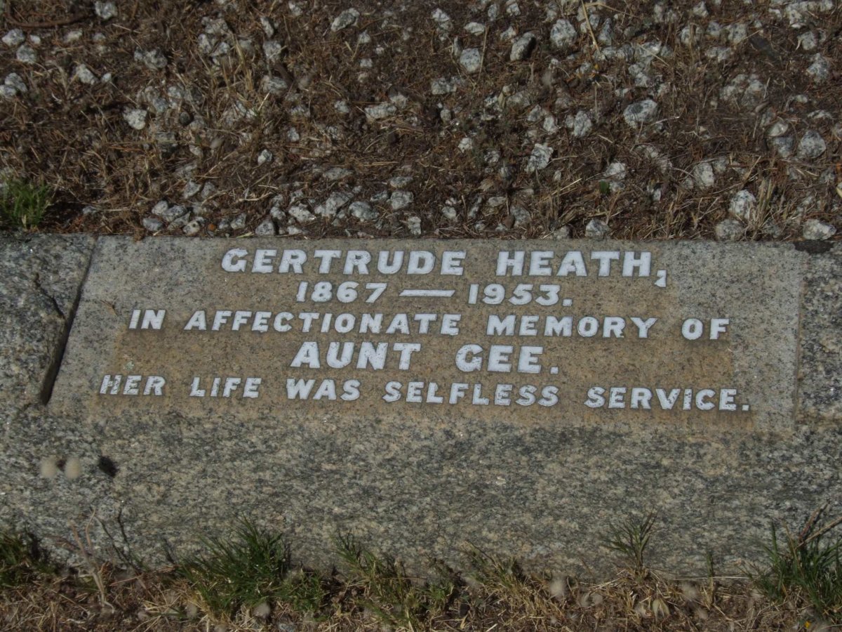 HEATH Gertrude 1867-1953