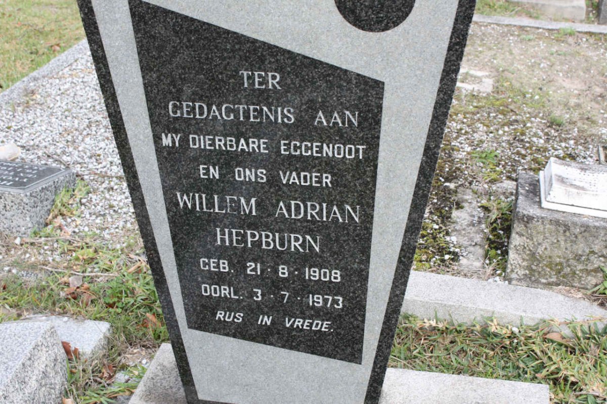 HEPBURN Willem Adrian 1908-1973
