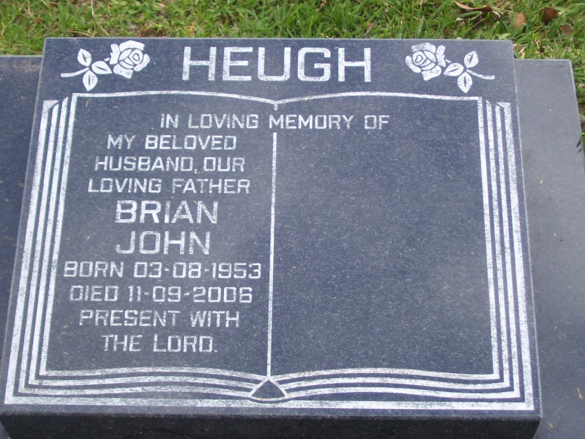 HEUGH Brian John 1953-2006