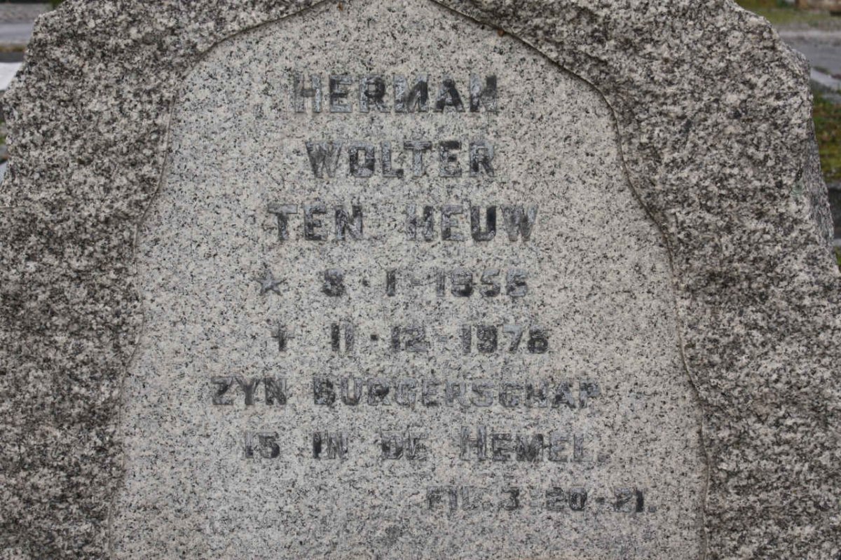 HEUW Herman Wolter, ten 1955-1978