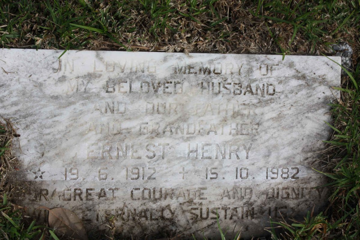 HENRY Ernest 1912-1982