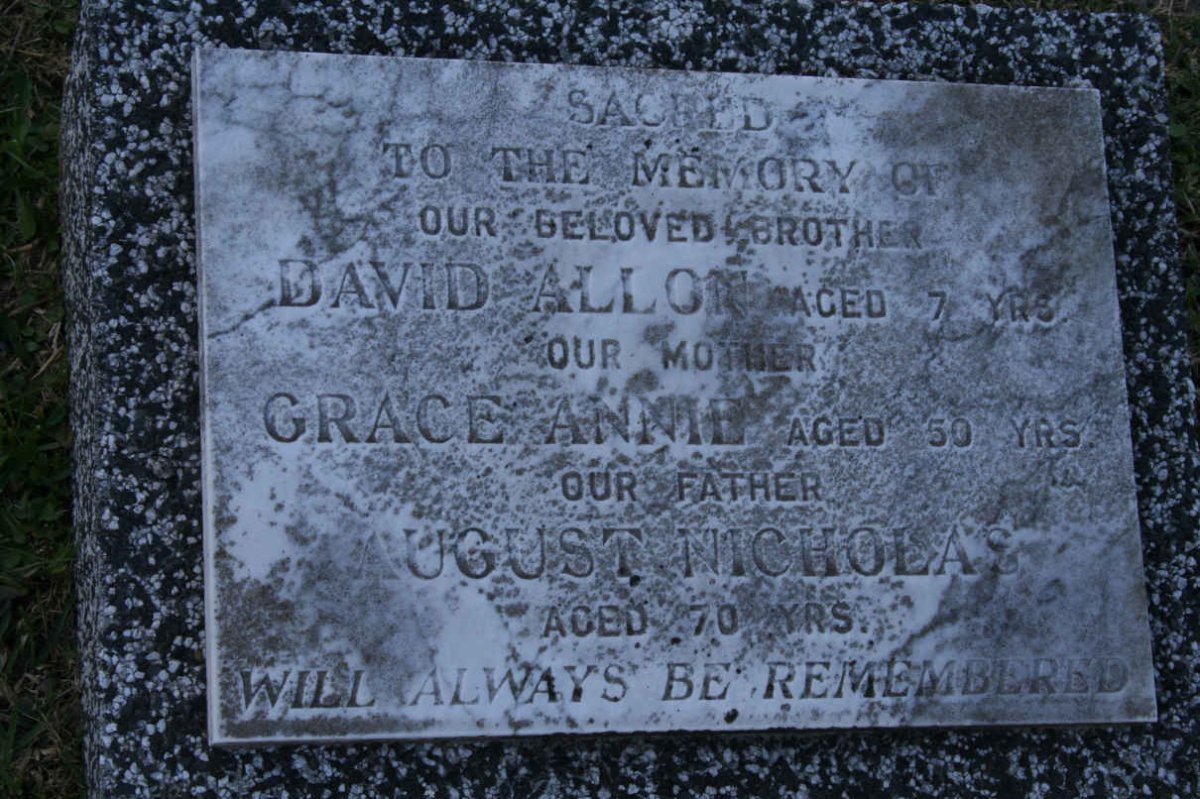 HEIN August Nicholas &amp; Grace Annie :: HEIN David Allen
