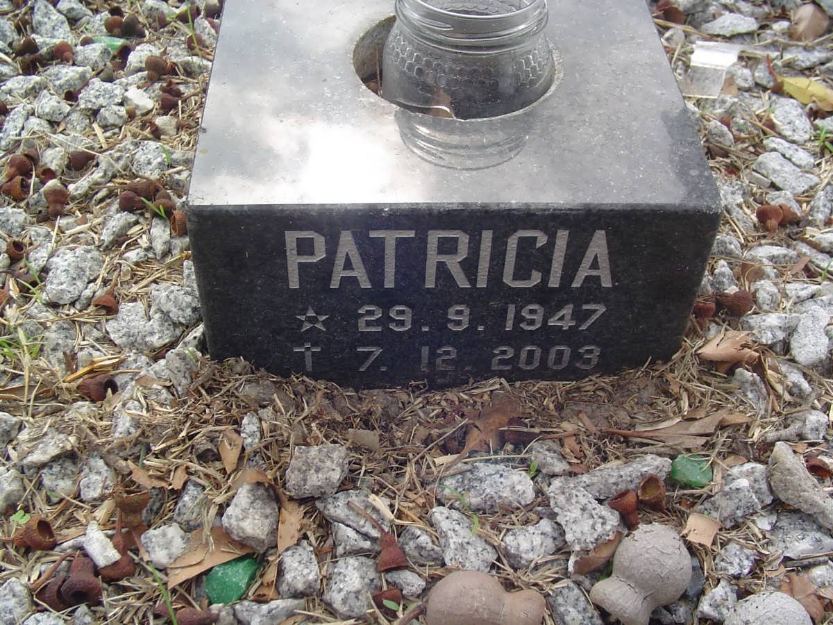 HEYNS Patricia 1947-2003