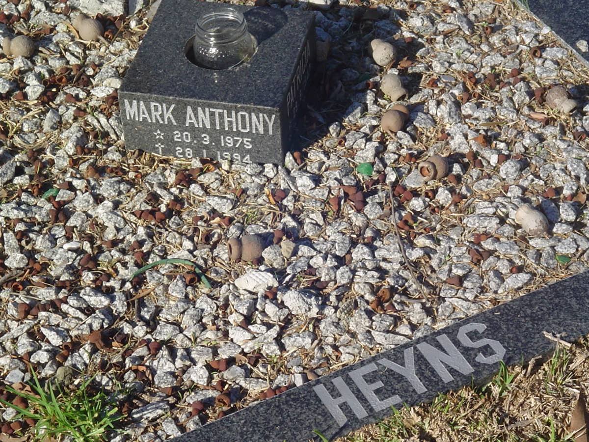 HEYNS Mark Anthony 1975-1994