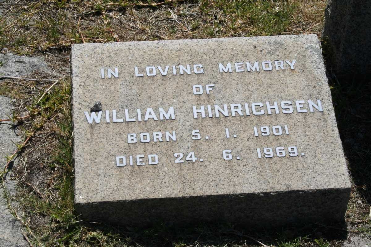 HINRICHSEN William 1901-1969