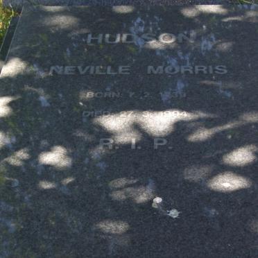 HUDSON Neville Morris 1939-1994
