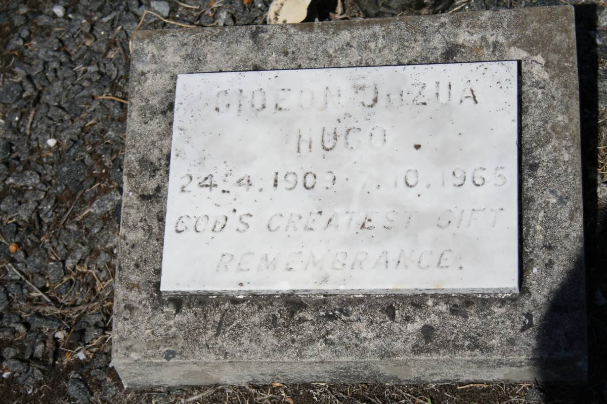 HUGO Gideon Jozua 1909-1965