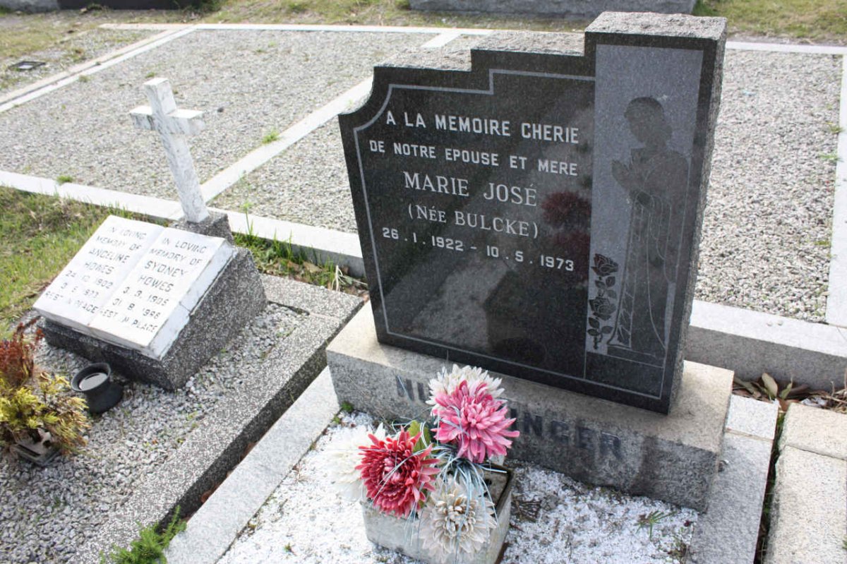 HUNTZINGER Marie José nee BULCKE 1922-1973
