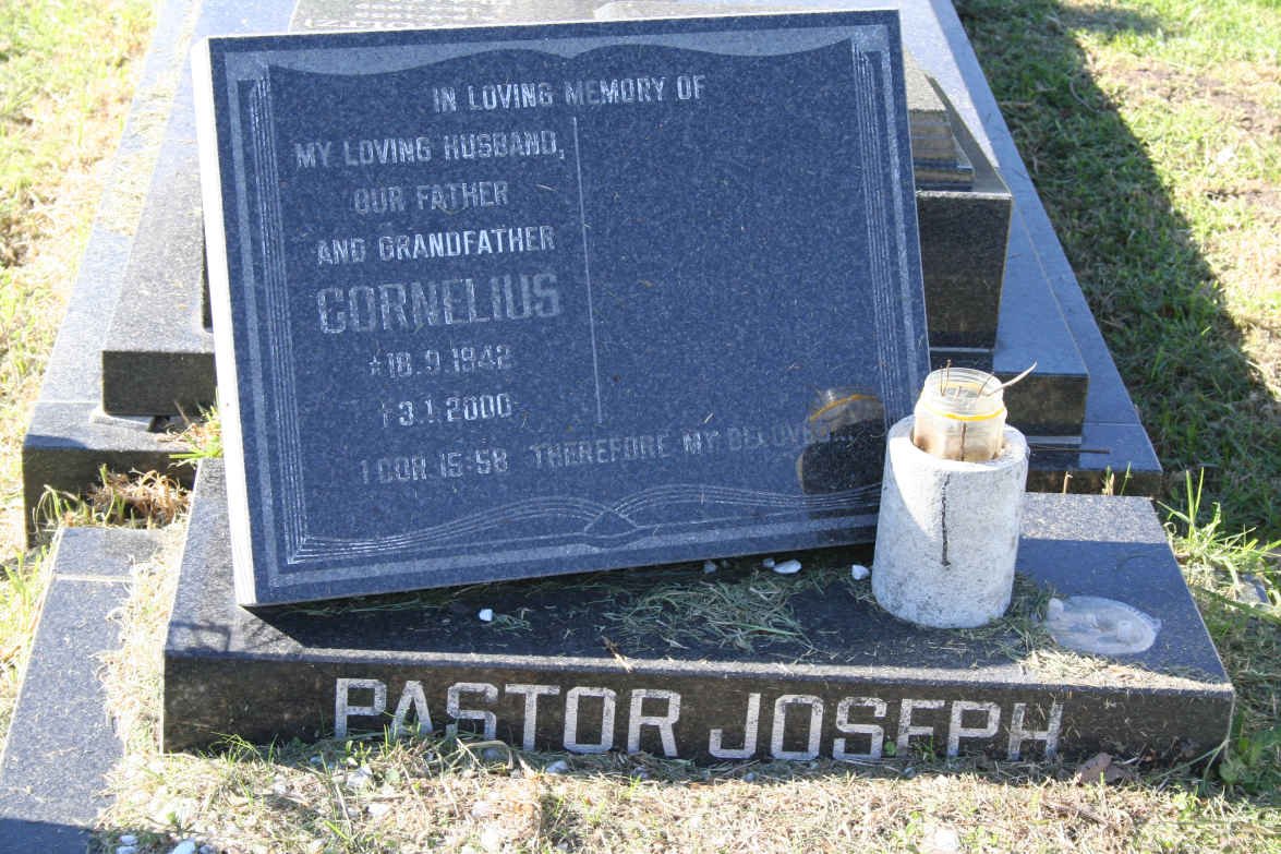 JOSEPH Cornelius 1942-2000