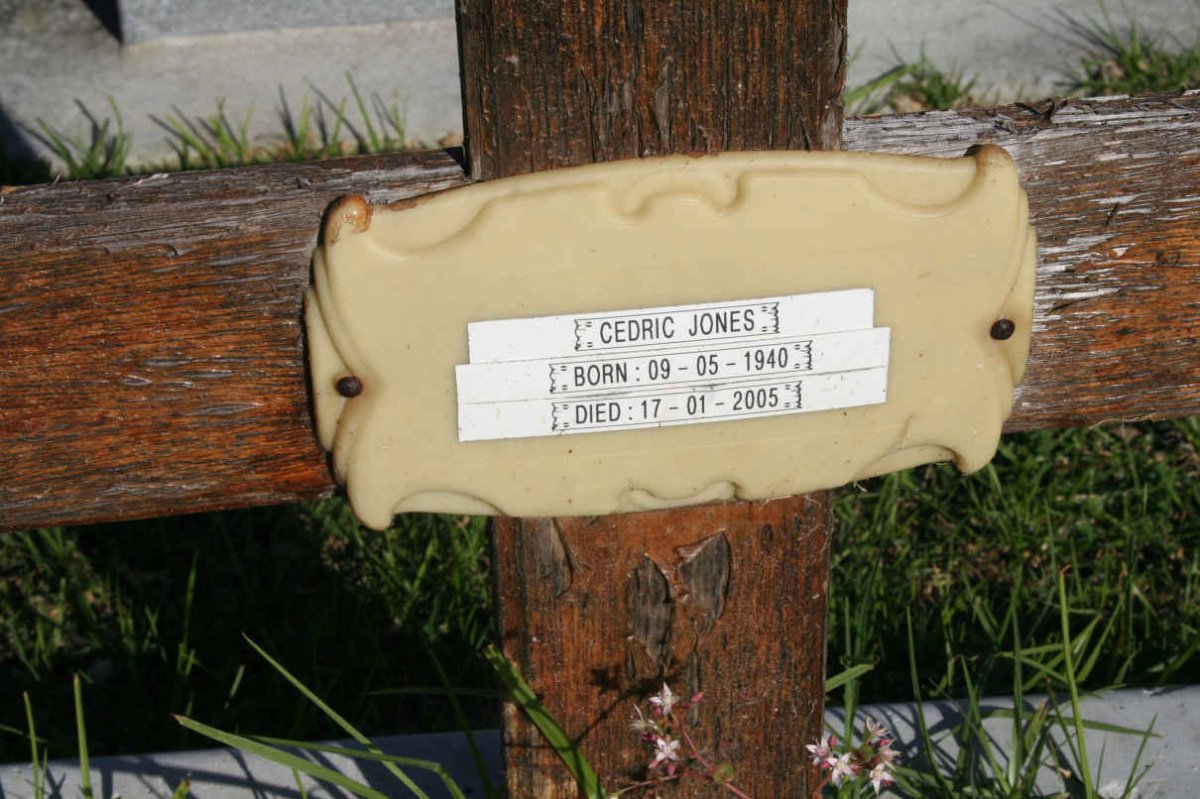 JONES Cedric 1940-2005
