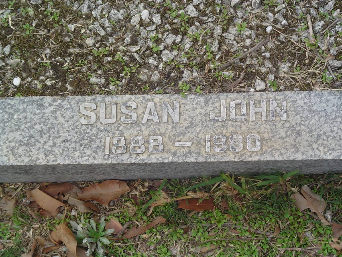 JOHN Susan 1888-1980
