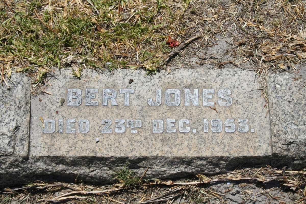 JONES Bert -1953