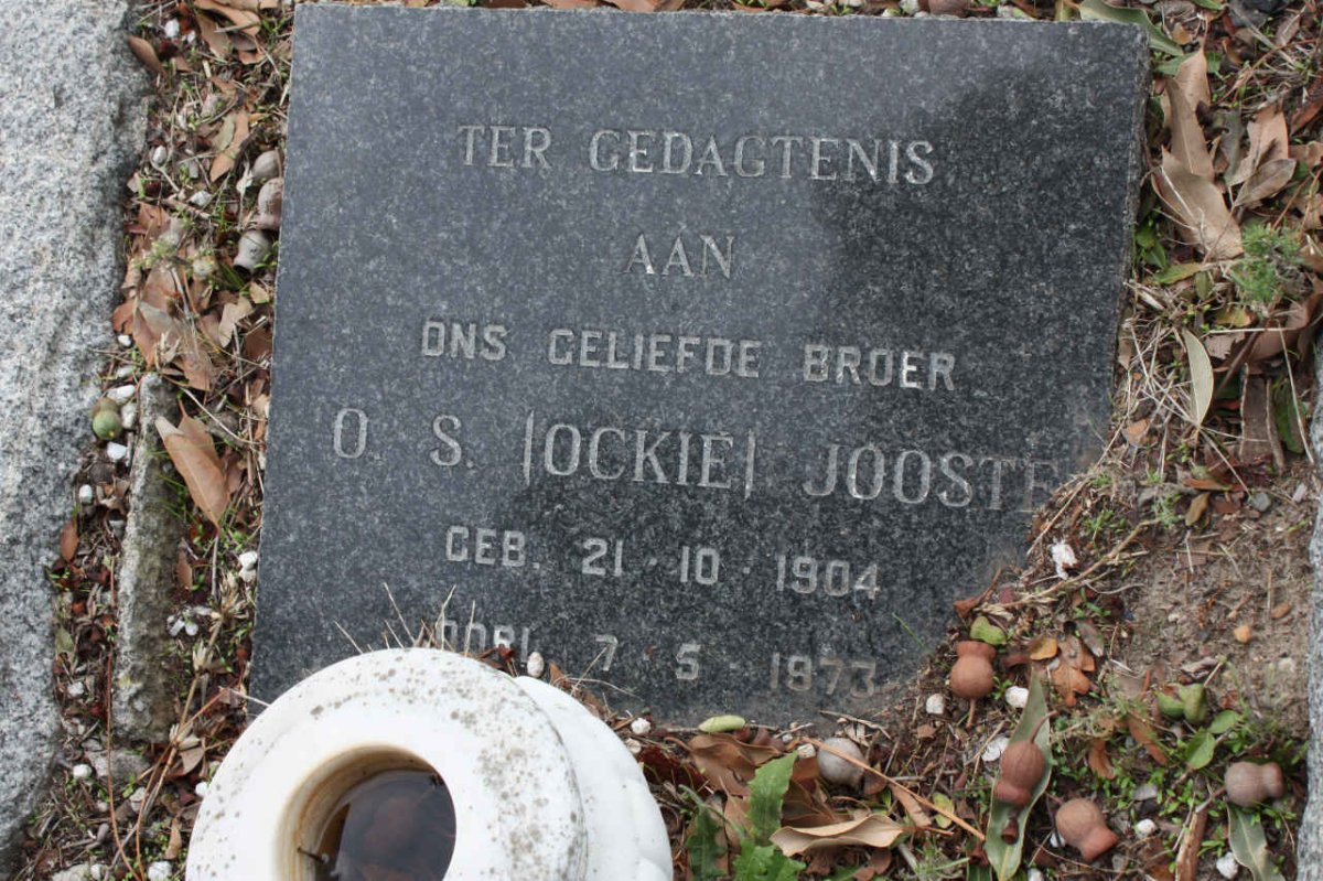 JOOSTE O.S. 1904-1973