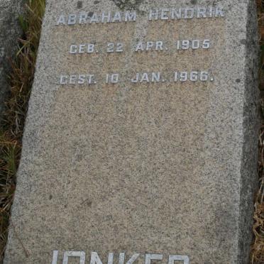 JONKER Abraham Hendrik 1905-1966