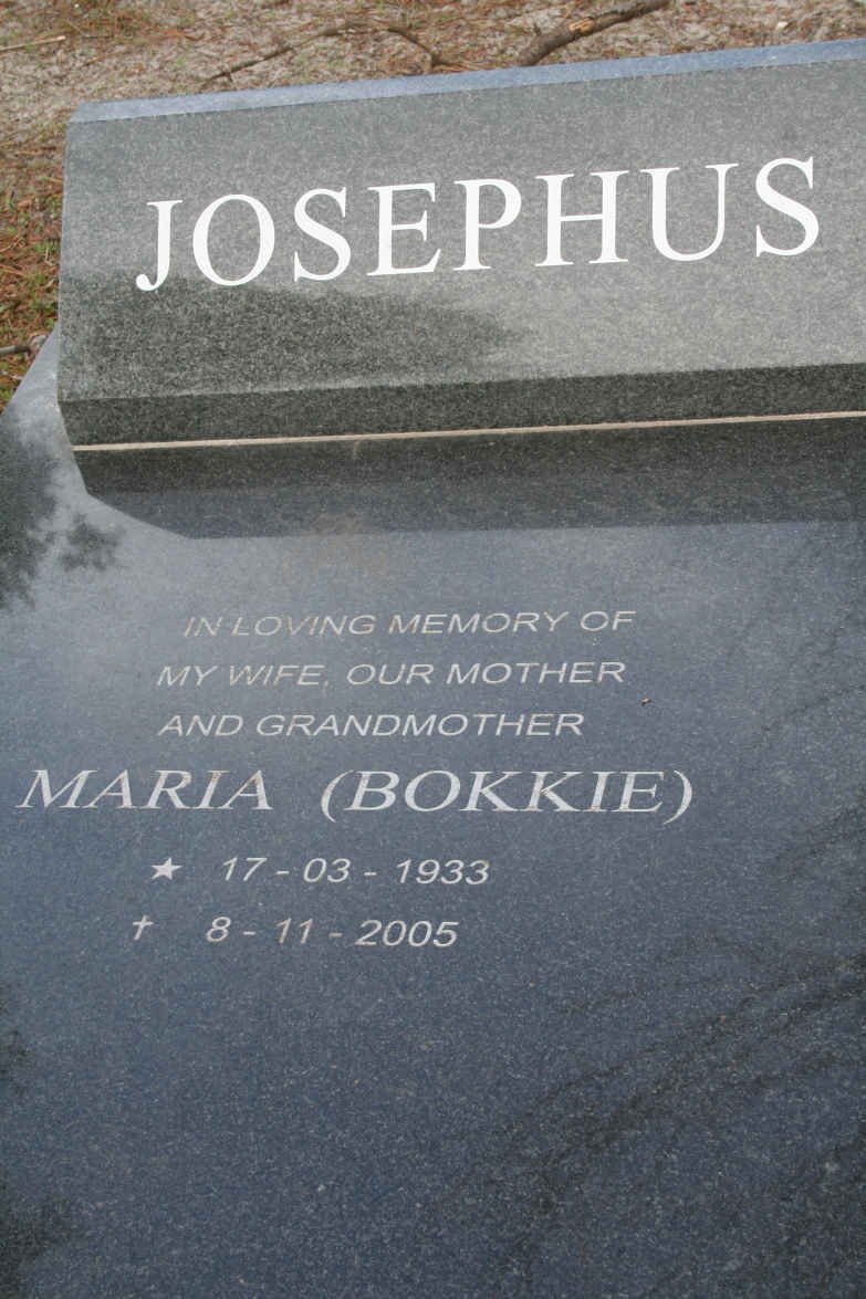 JOSEPHUS Maria 1933-2005