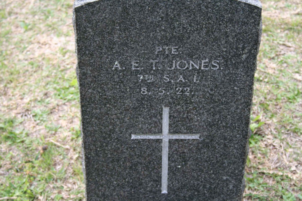 JONES A.E.T. -1922