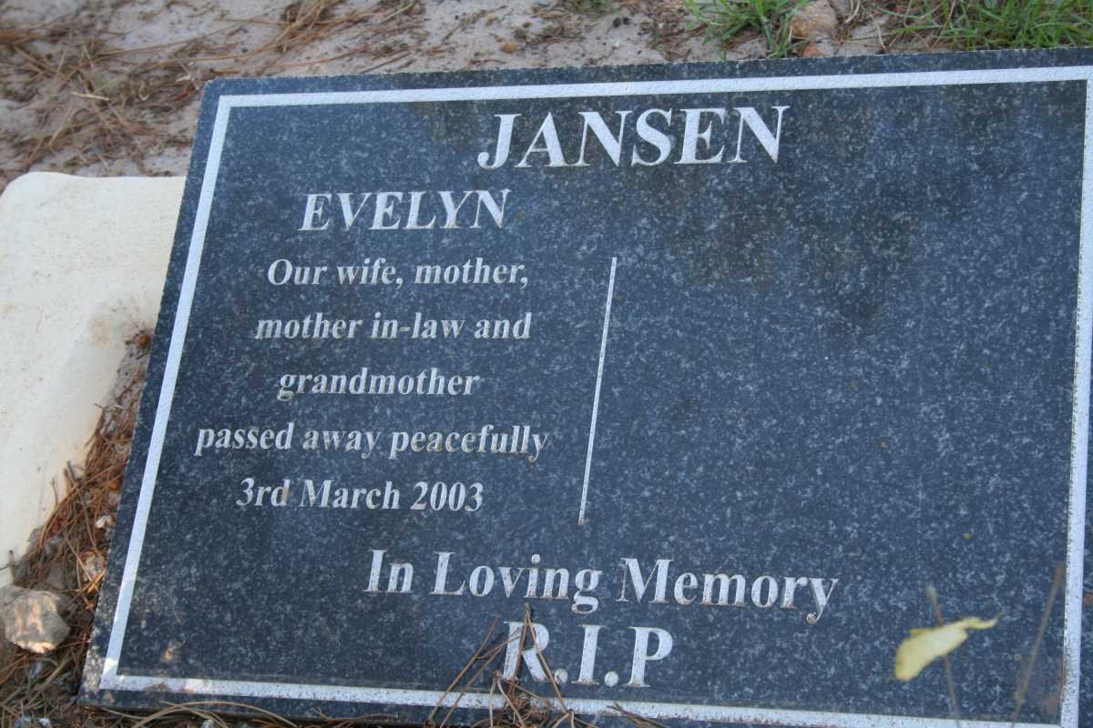 JANSEN Evelyn -2003