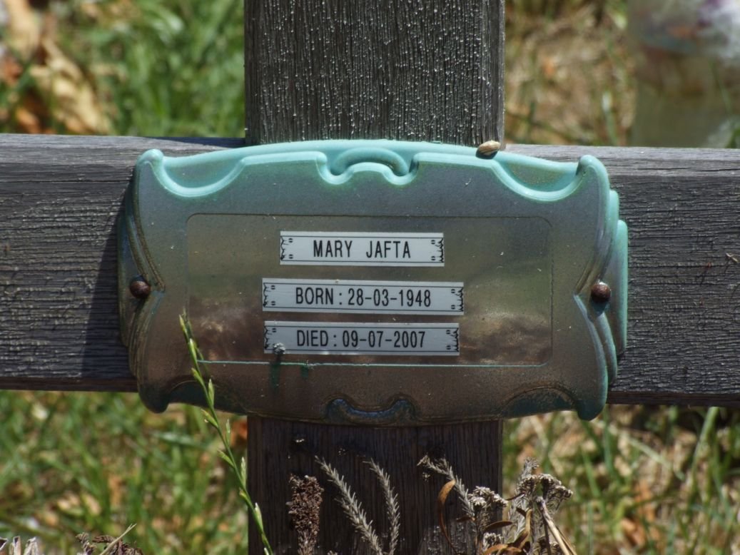 JAFTA Mary 1948-2007
