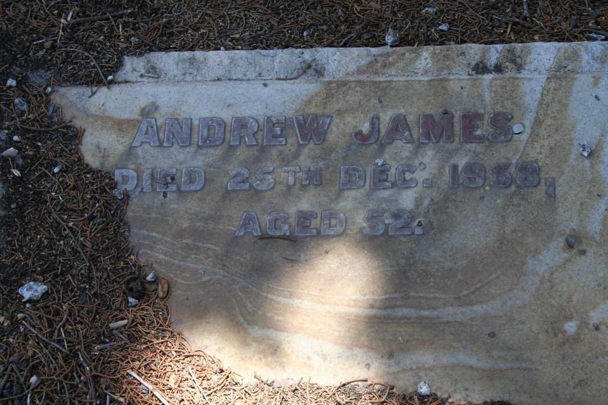 JAMES Andrew -1958