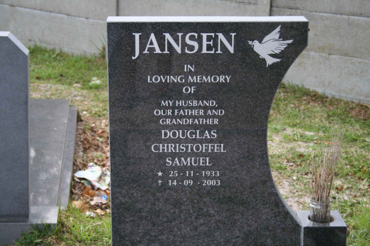 JANSEN Douglas Christoffel Samuel 1933-2003