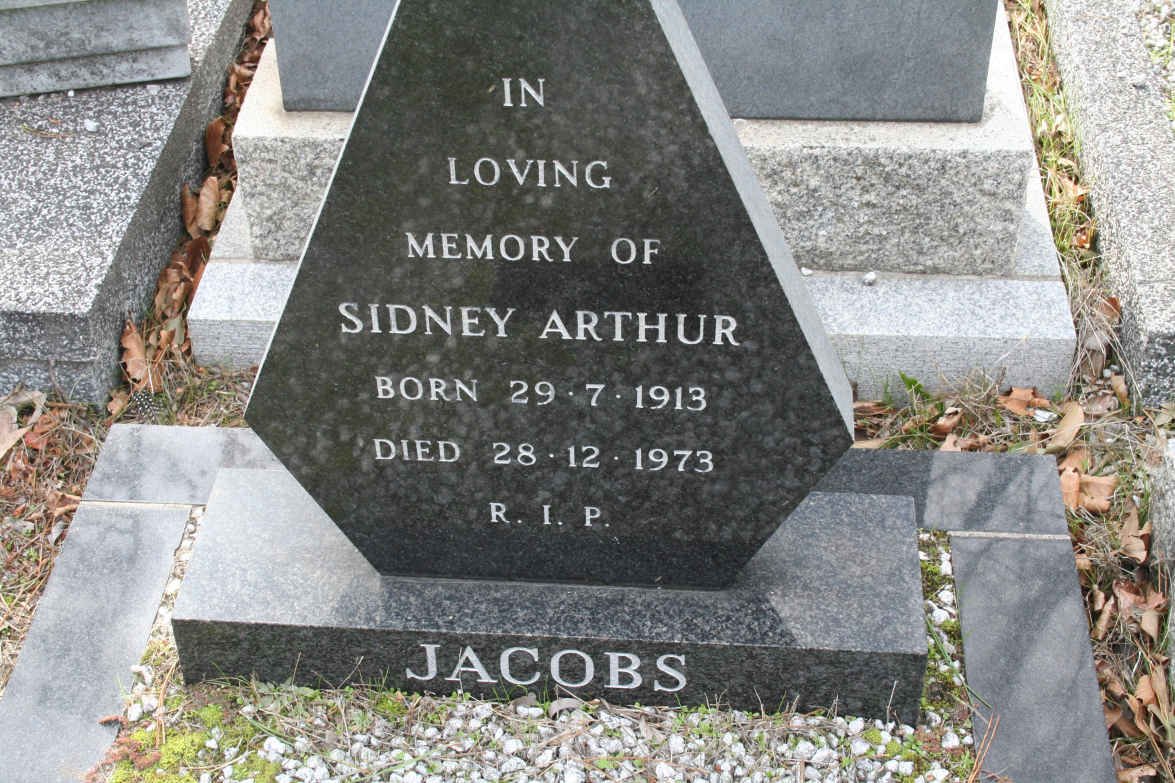 JACOBS Sidney Arthur 1913-1973