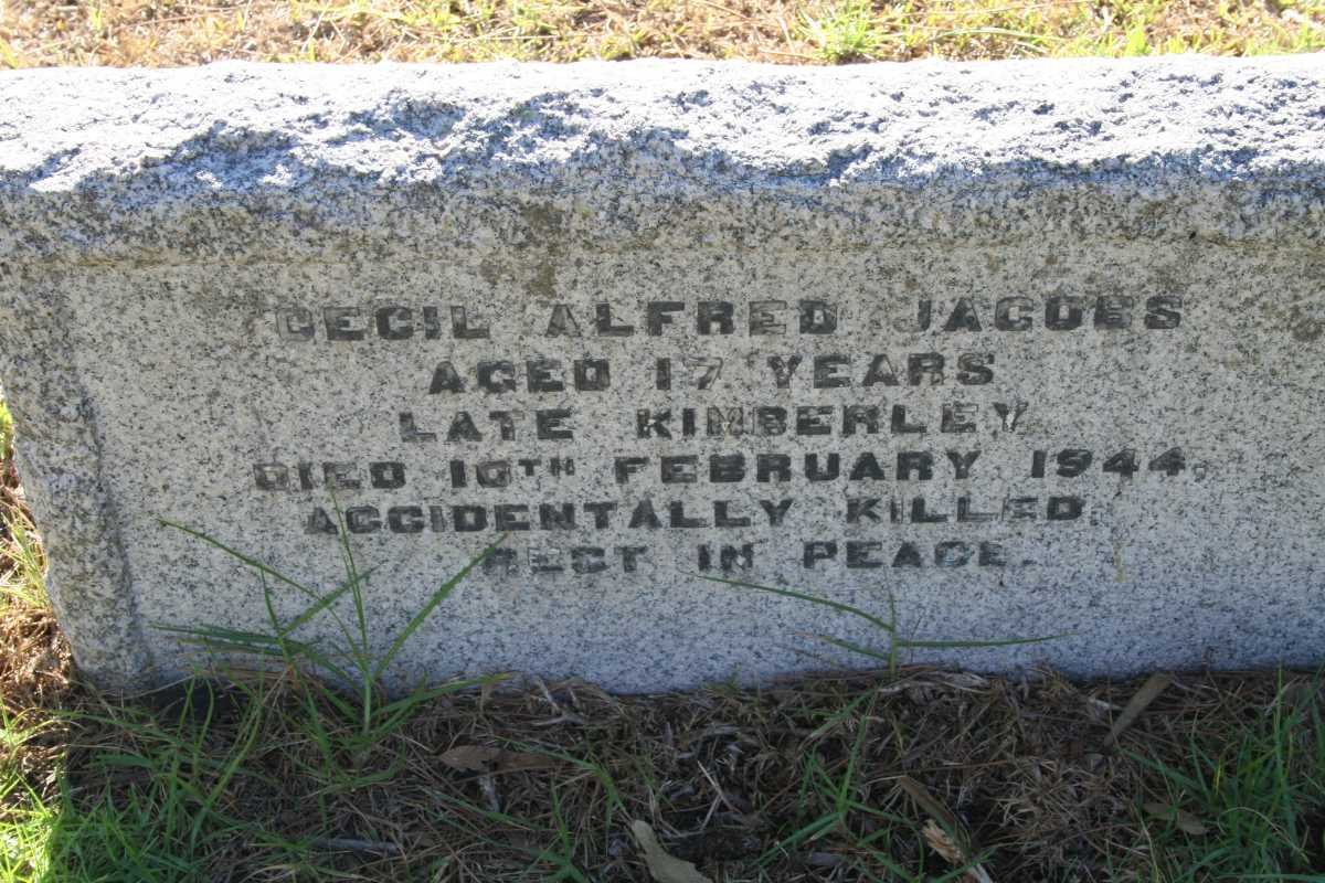JACOBS Cecil Alfred -1944