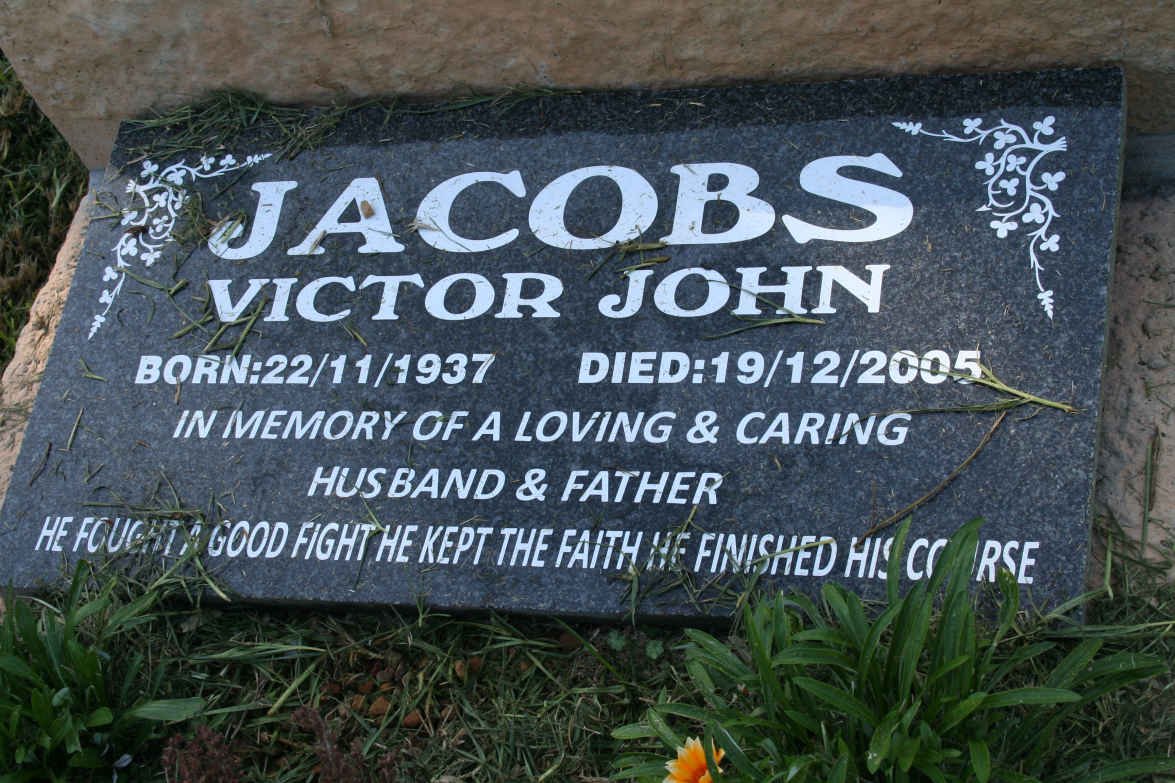 JACOBS Victor John 1937-2005