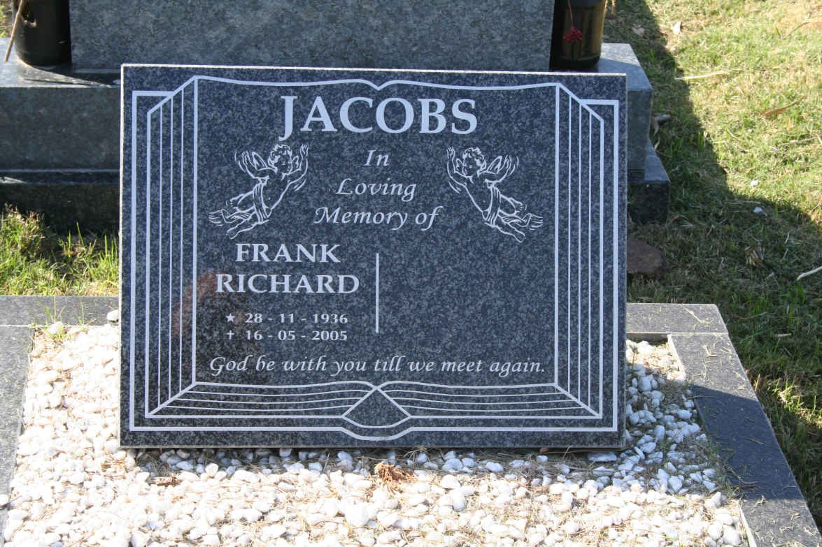 JACOBS Frank Richard 1936-2005