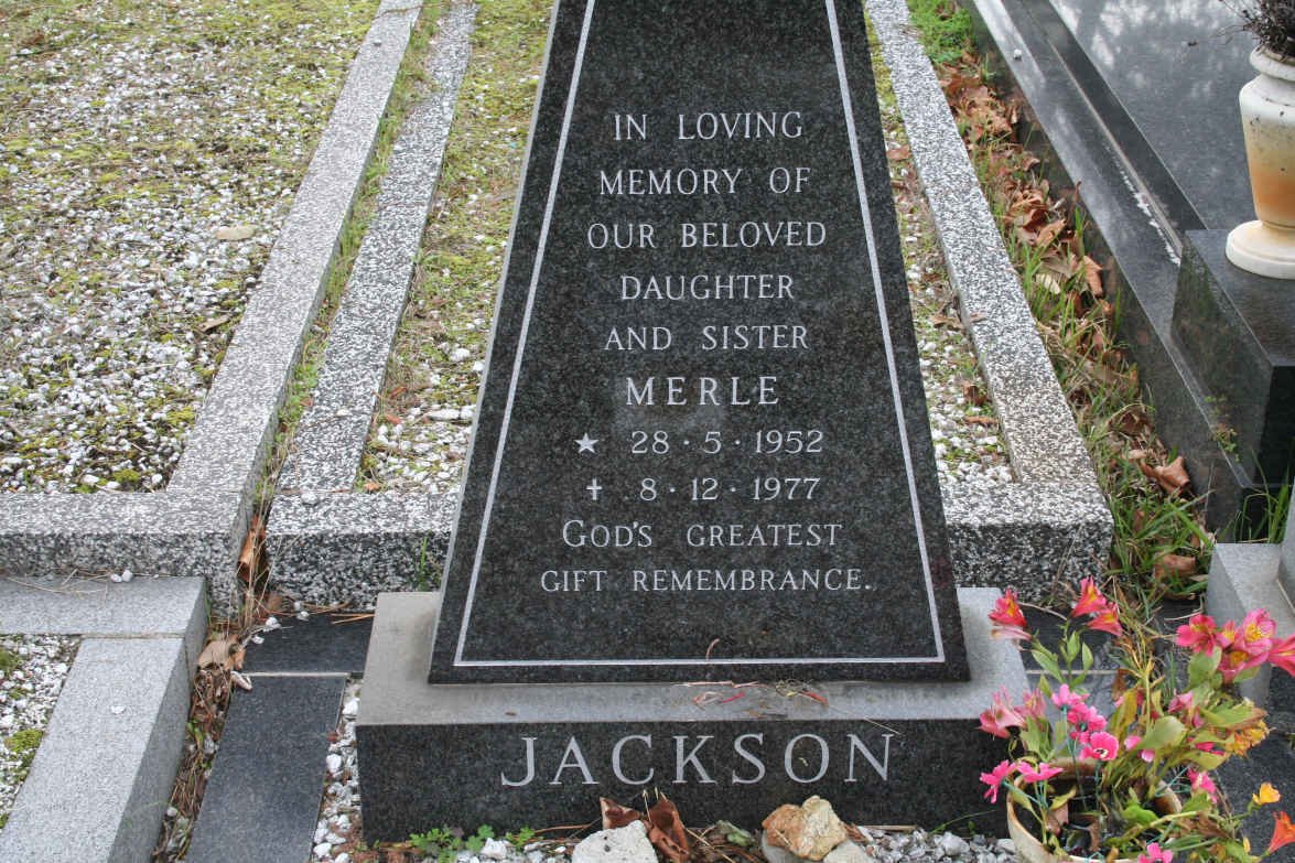 JACKSON Merle 1952-1977
