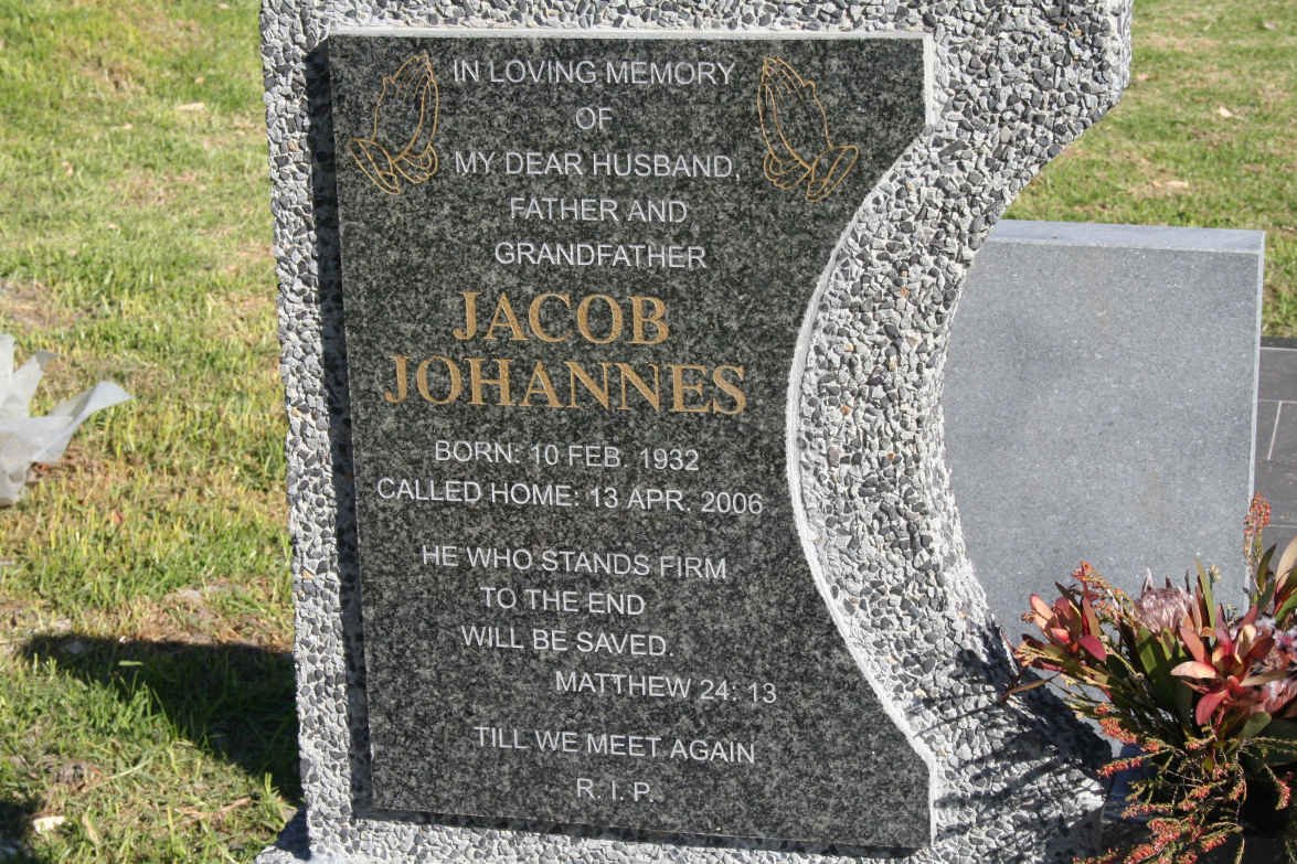 JEFTHA Jacob Johannes 1932-2006