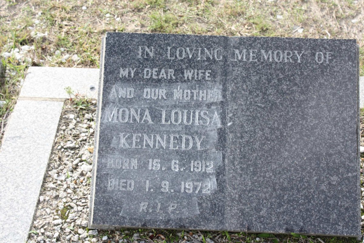 KENNEDY Mona Louisa 1912-1972