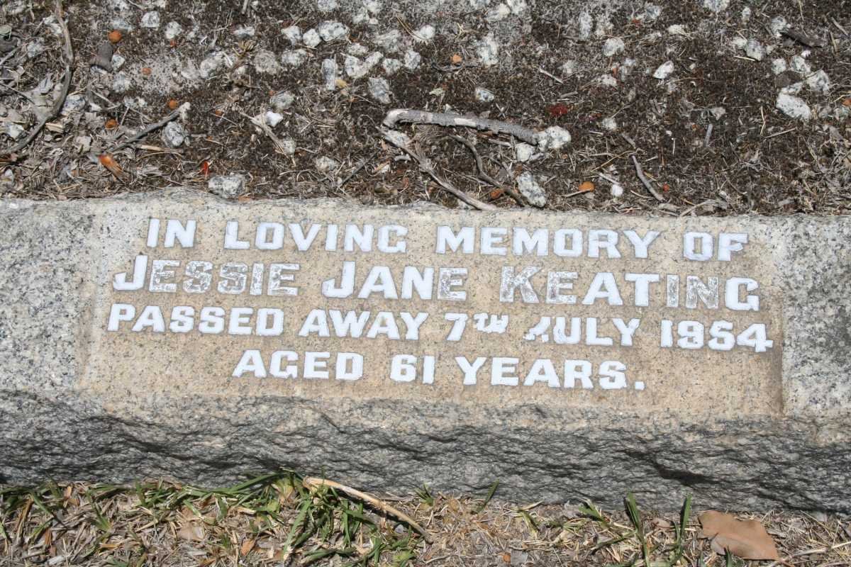 KEATING Jessie Jane -1954