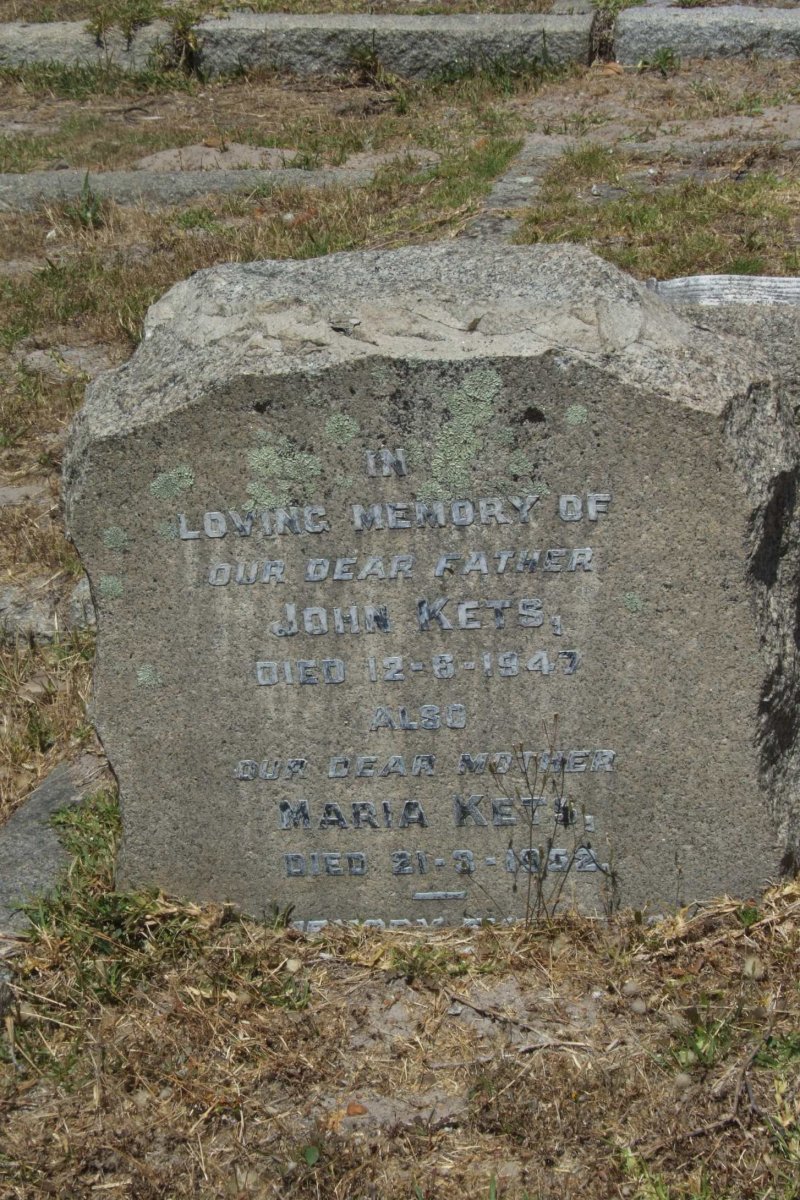 KETS John -1947 &amp; Maria -1952