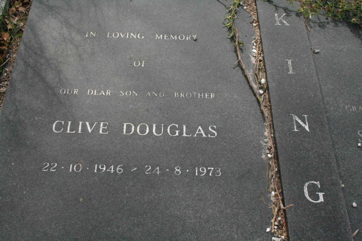 KING Clive Douglas 1946-1973