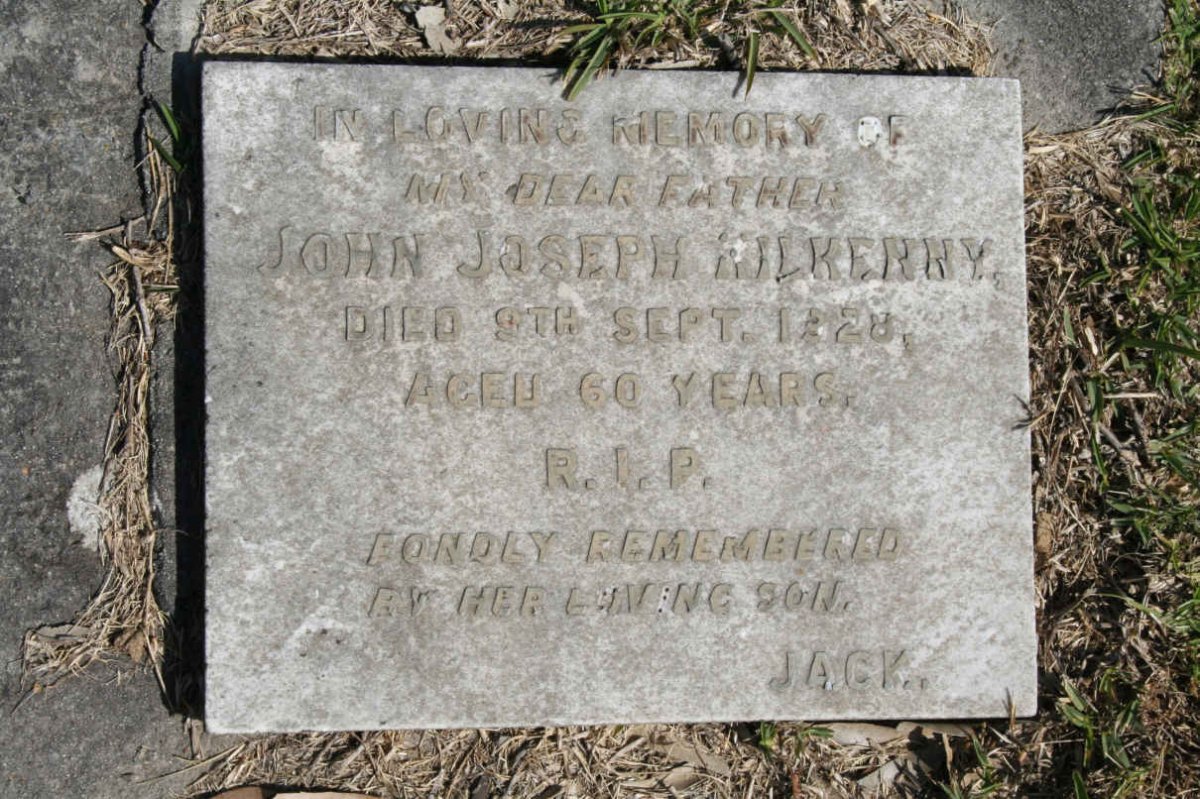 KILKENNY John Joseph -1928