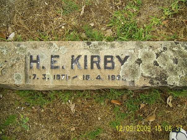 KIRBY H.E. 1871-19?2