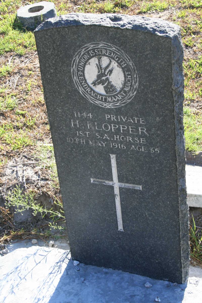 KLOPPER H. -1916