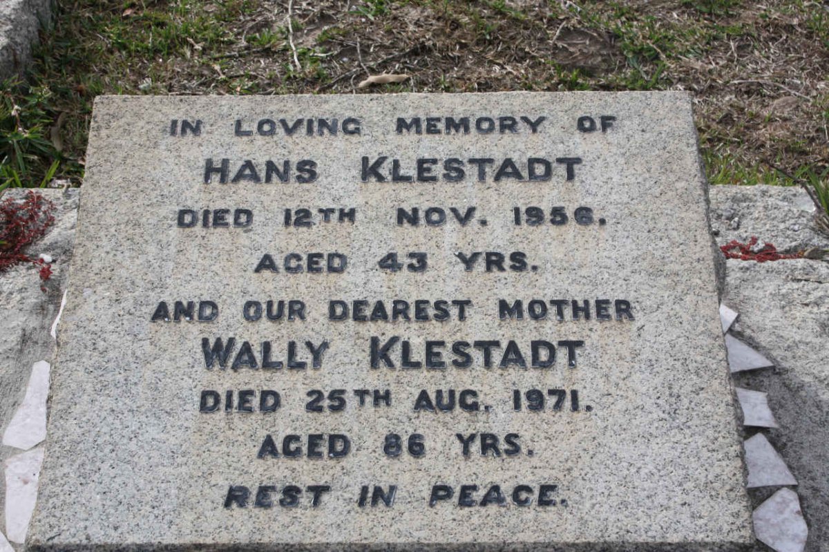 KLESTADT Wally -1971 :: KLESTADT Hans -1956