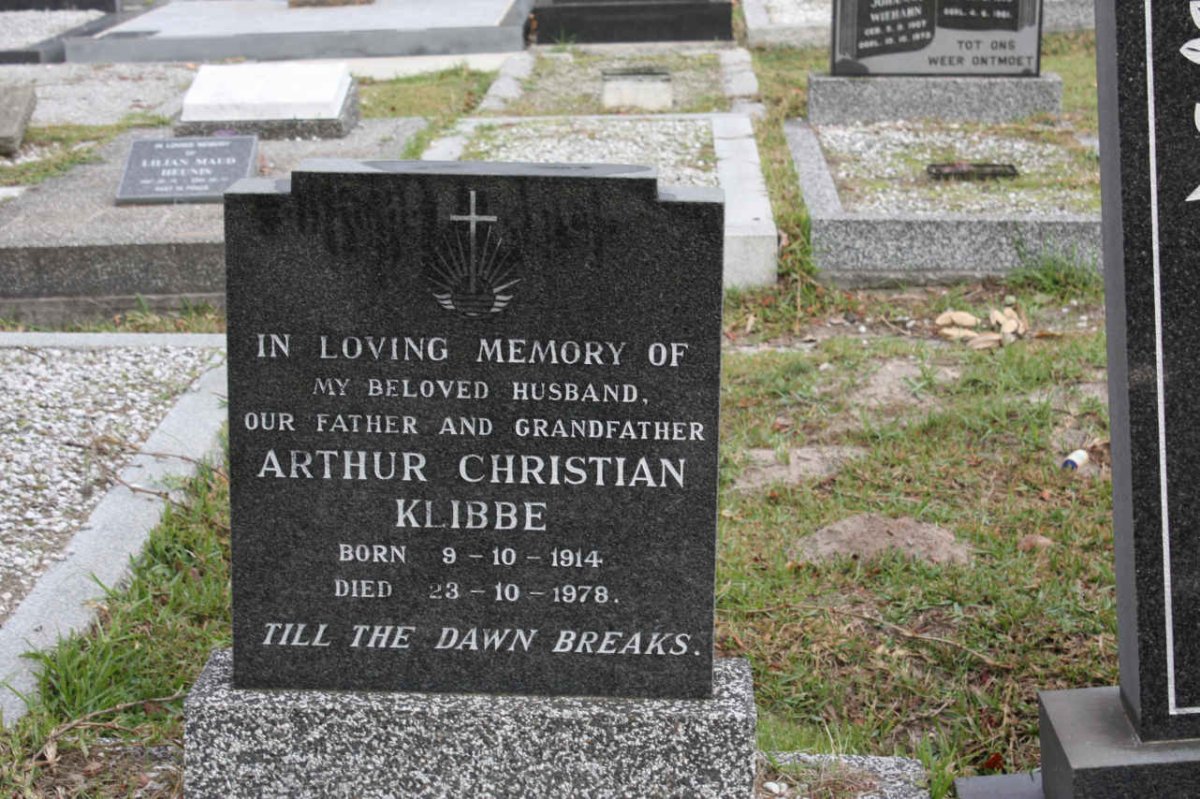 KLIBBE Arthur Christian 1914-1978