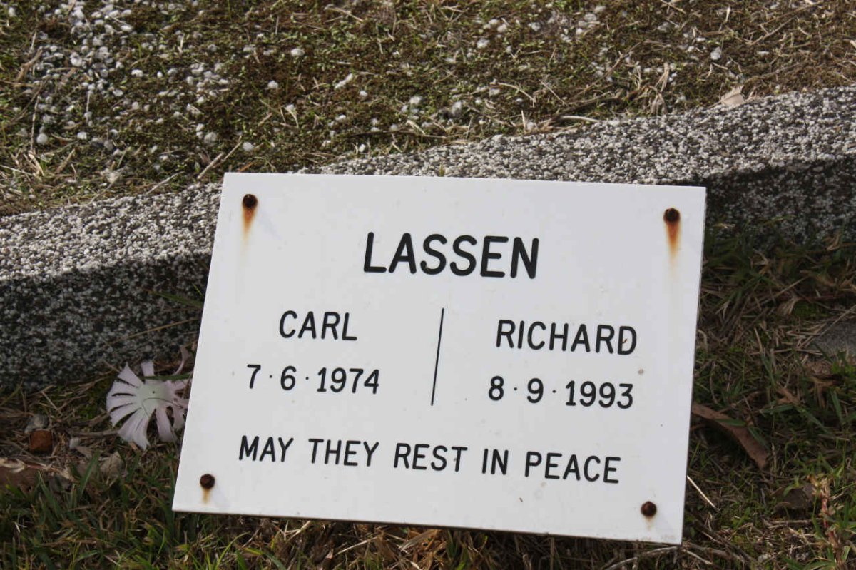 LASSEN Carl -1974 :: LASSEN Richard -1993