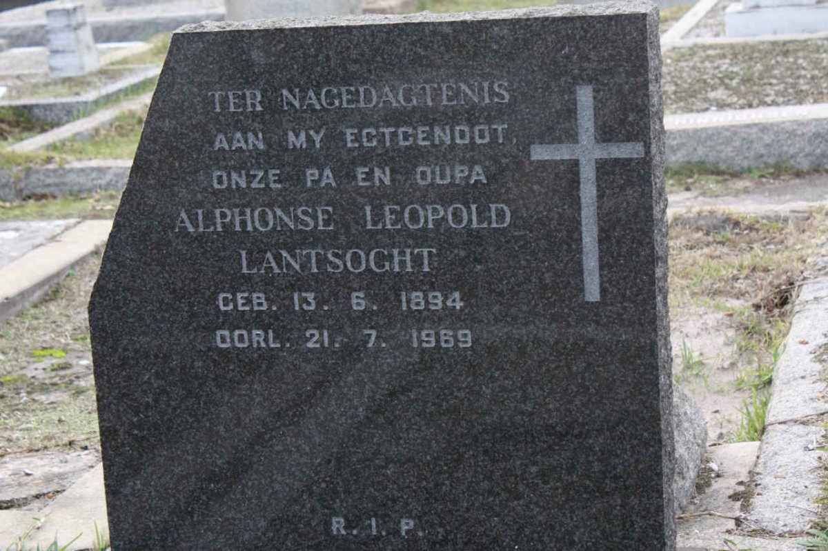 LANTSOGHT Alphonse Leopold 1894-1969
