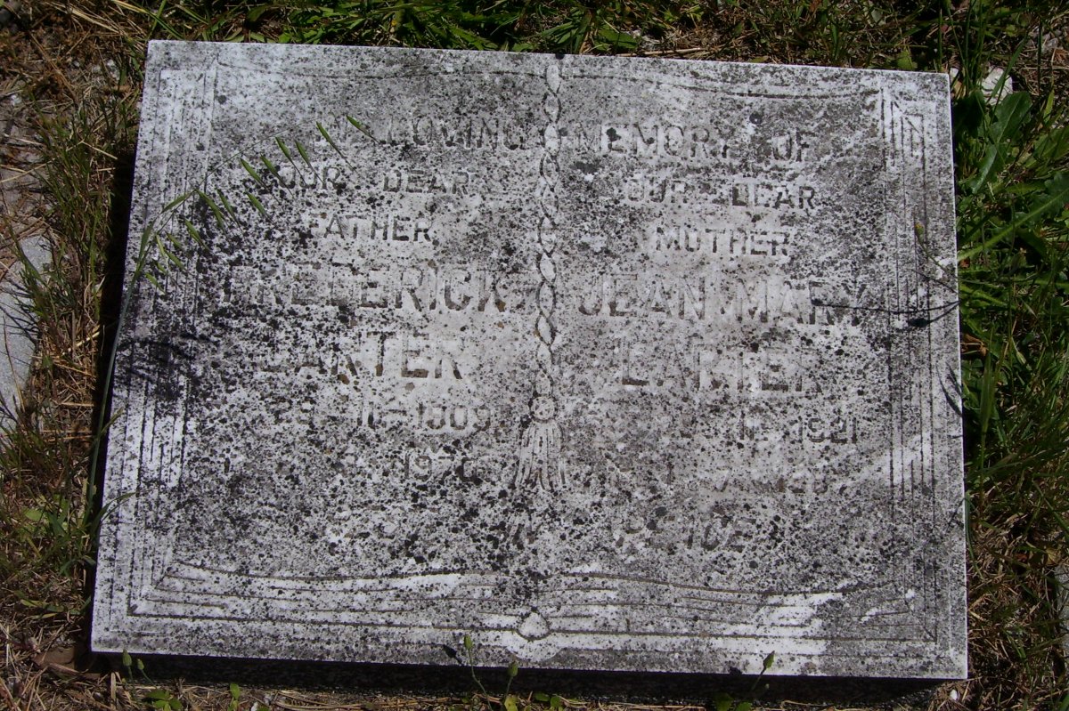 LARTER Frederick 1909-1970 &amp; Jean Mary 1921-?