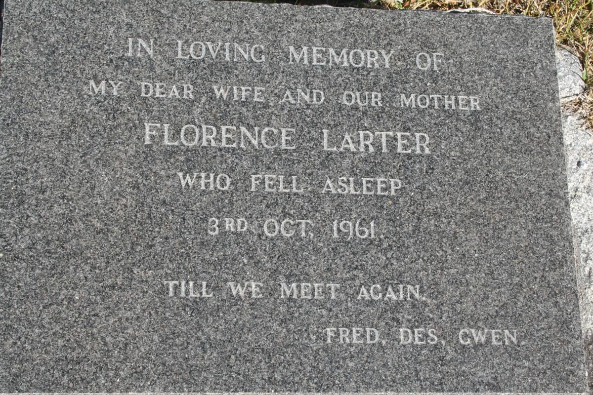 LARTER Florence -1961