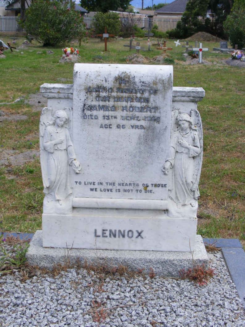 LENNOX James Robert -1946