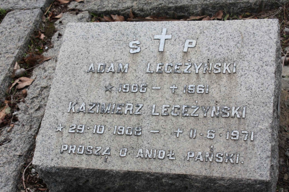 LEGEZYNSKI Adam 1906-1961 &amp; Kazimierz 1908-1971