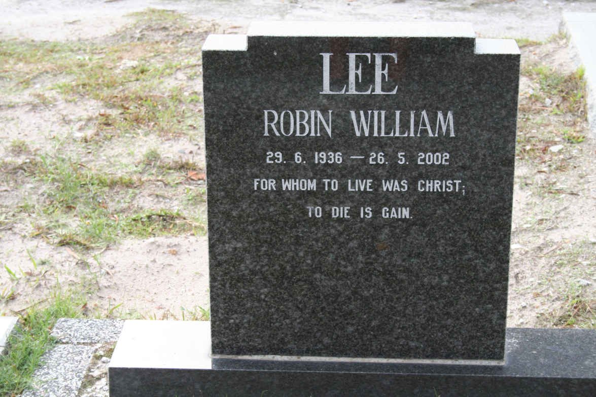 LEE Robin William 1936-2002