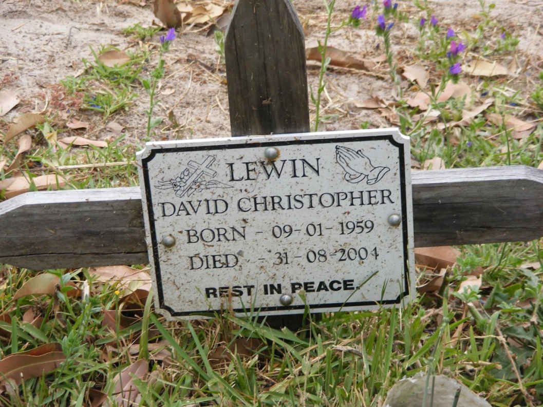 LEWIN David Christopher 1959-2004