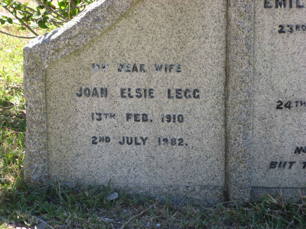 LEGG Henry John 1874-1958 &amp; Emily Eliza 1979-1954 :: LEGG Joan Elsie 1910-1982 _2