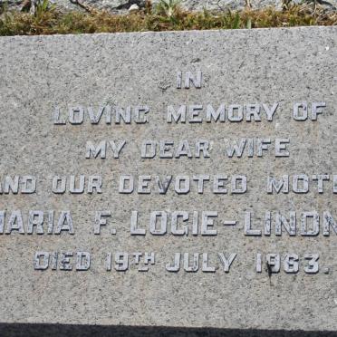 LINDNER Maria F., Logie -1963